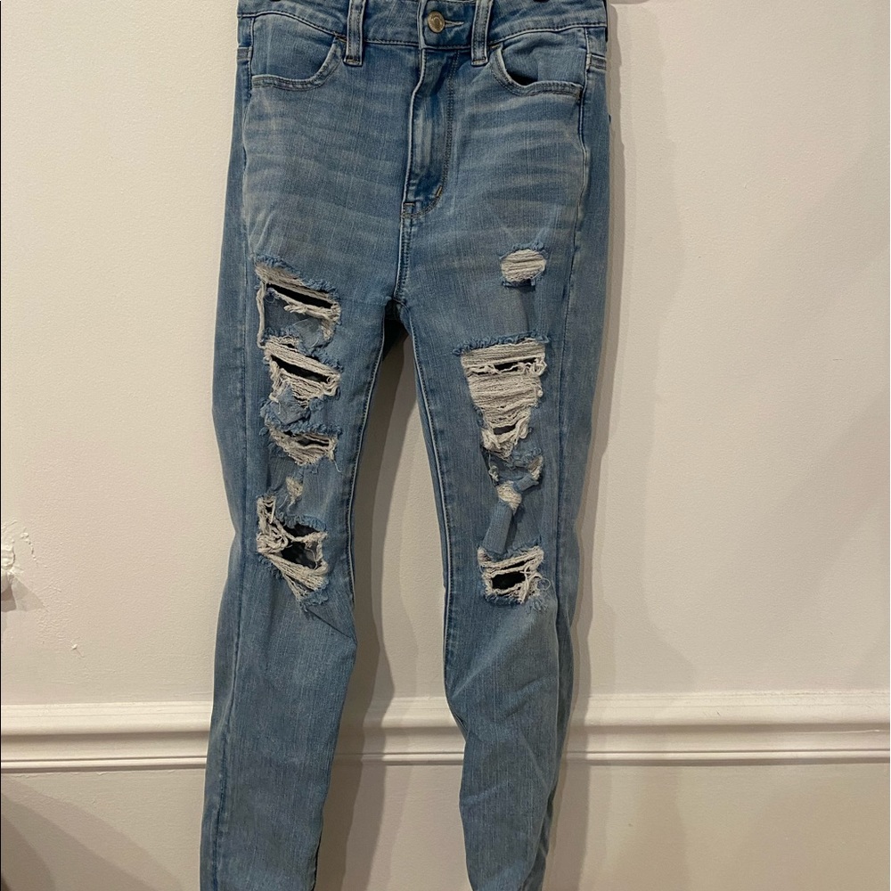 american eagle mom jean